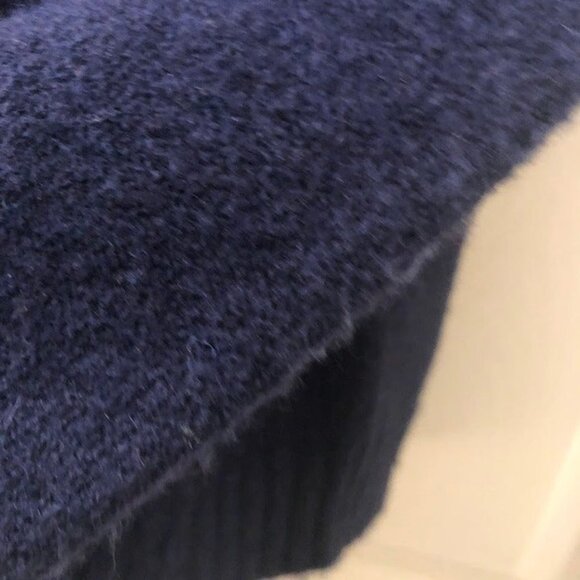 Vintage J Crew Women's Turtleneck Sweater Alpaca Wood Fair Dale Style Size Small - Picture 11 of 12